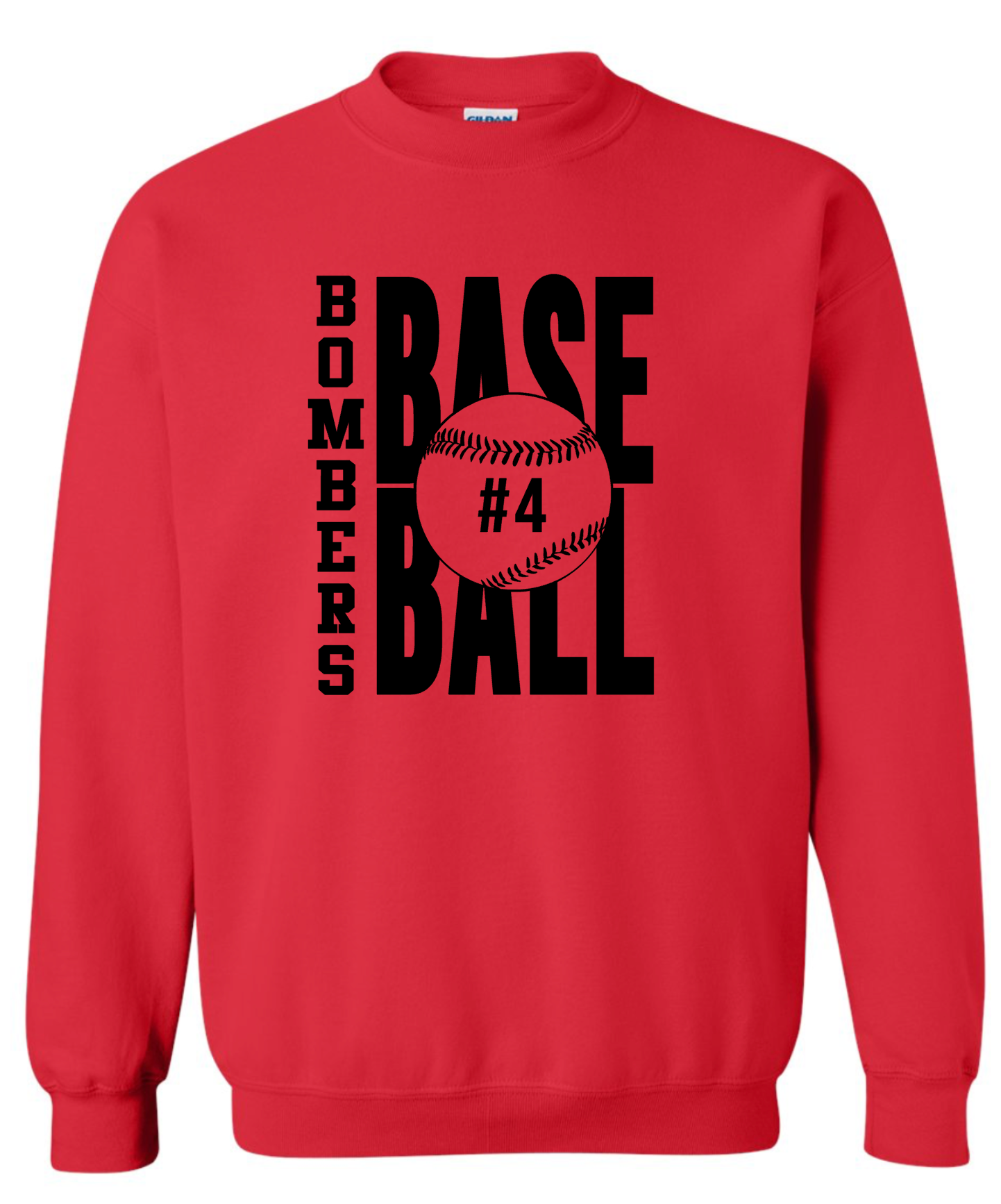 BOMBERS BASEBALL - Custom Number