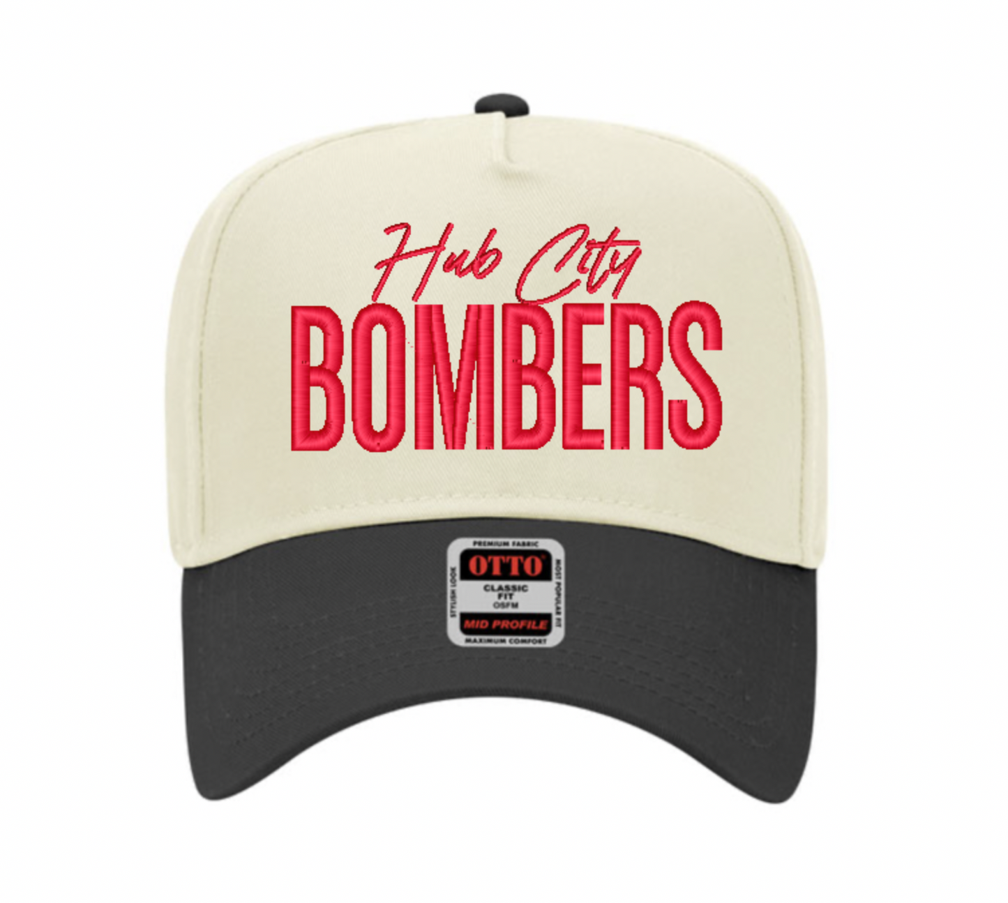 HUB CITY BOMBERS trucker hat