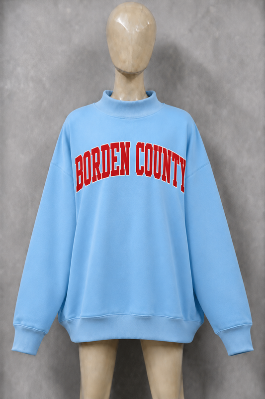 BORDEN COUNTY Reversible Mock-Neck - Senior Fundraiser