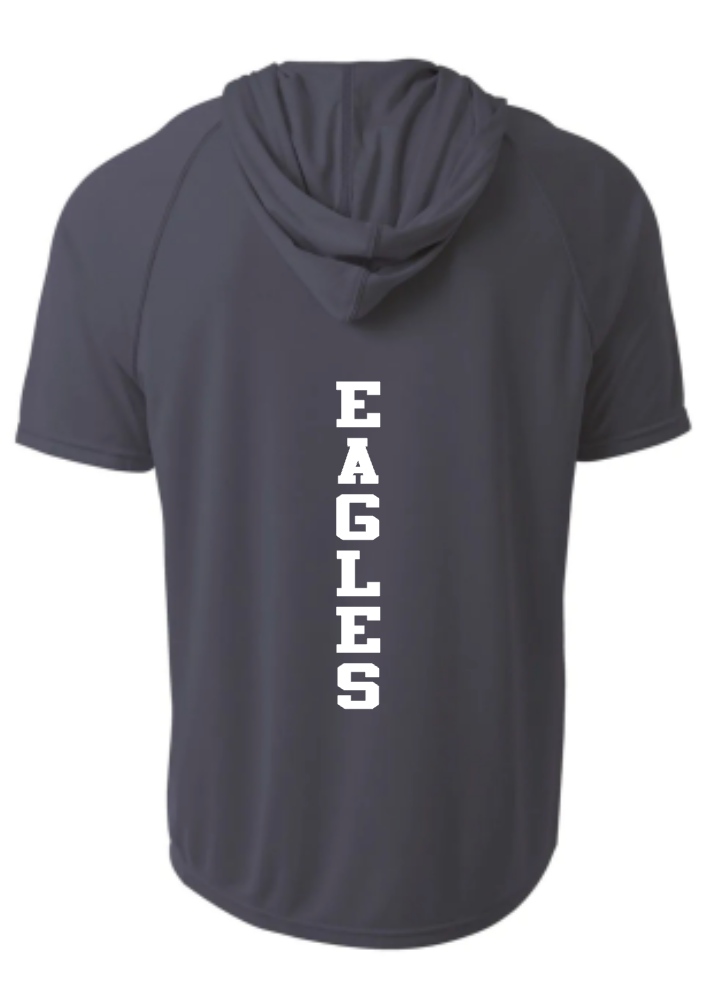 C logo - Short sleeve hoodie