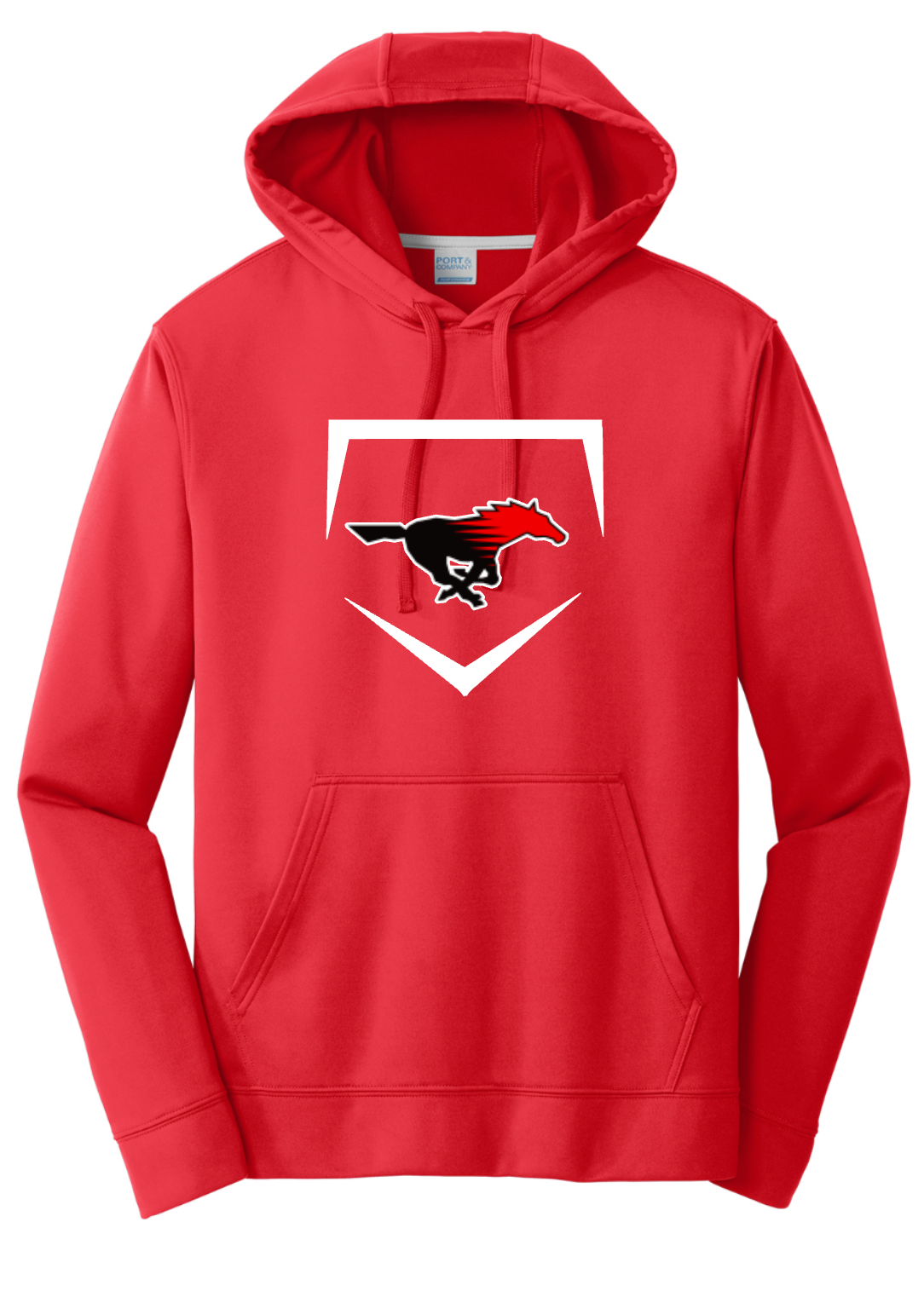 BASEBALL LOGO - RED