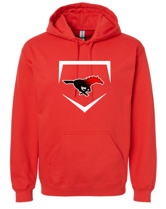 BASEBALL LOGO - RED