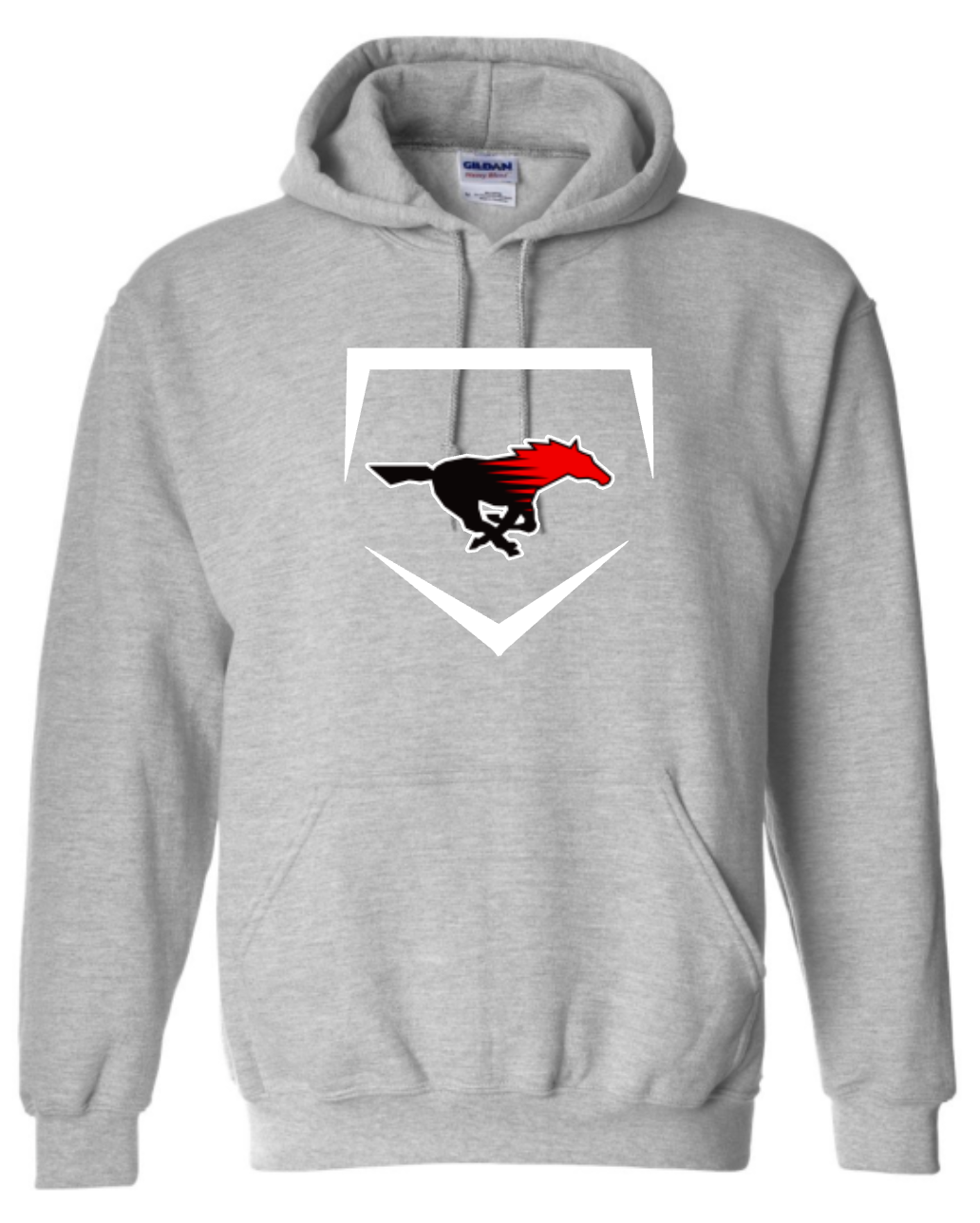 BASEBALL LOGO - GRAY