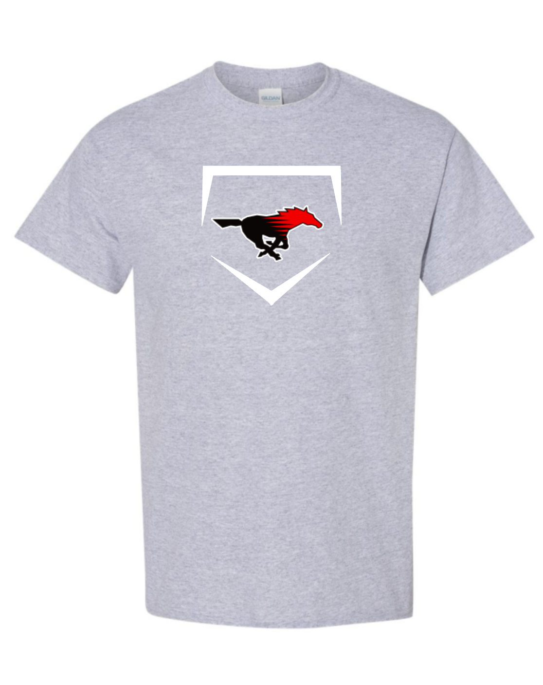 BASEBALL LOGO - GRAY