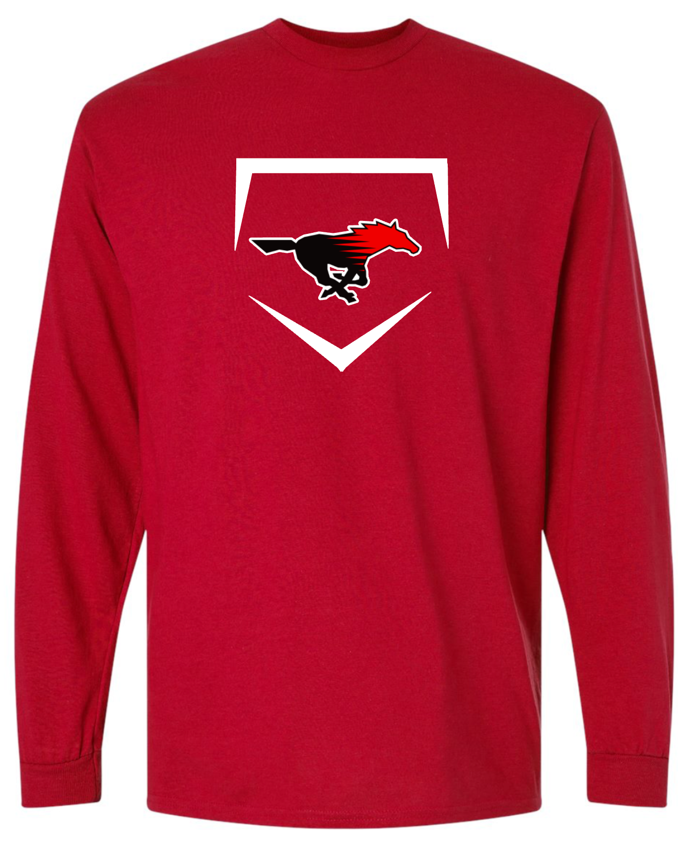 BASEBALL LOGO - RED