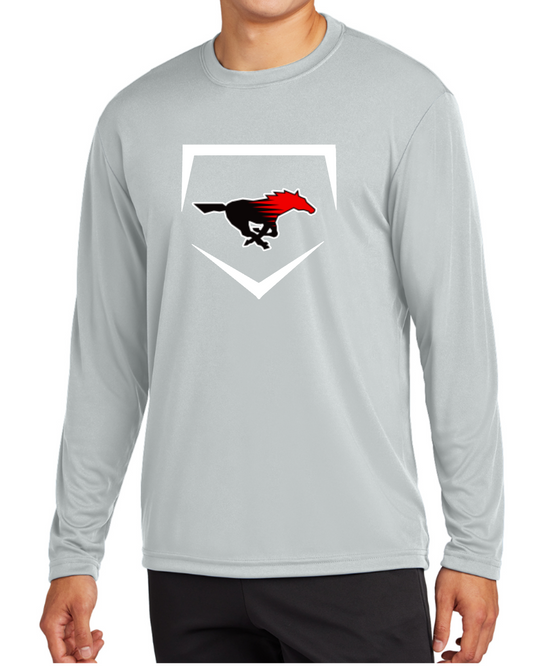BASEBALL LOGO - GRAY