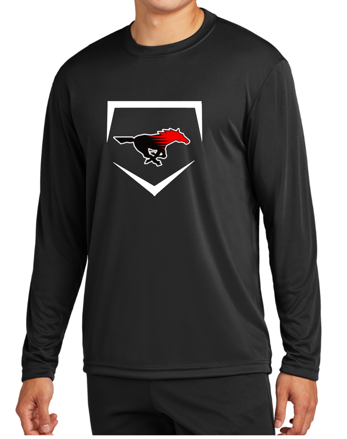 BASEBALL LOGO - BLACK