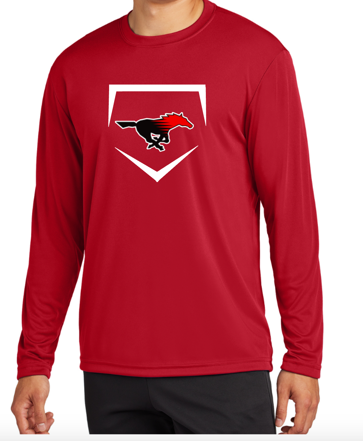 BASEBALL LOGO - RED