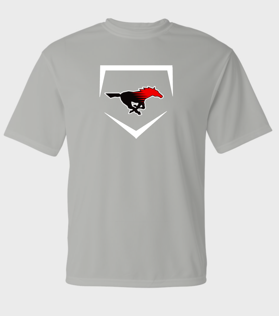 BASEBALL LOGO - GRAY
