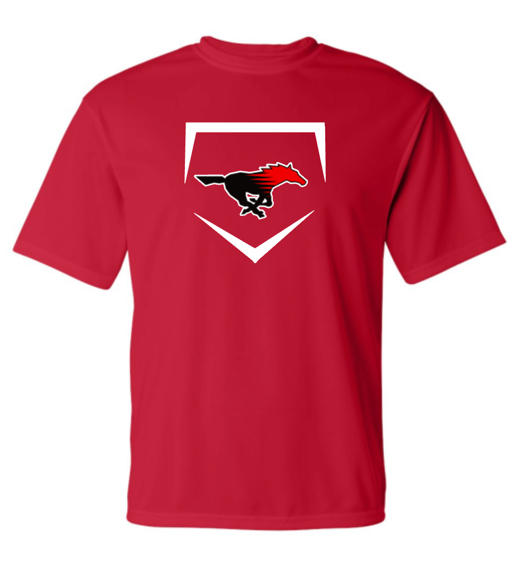 BASEBALL LOGO - RED
