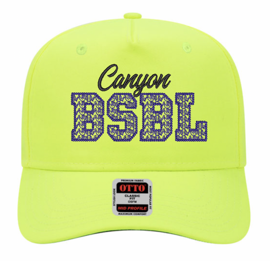 CANYON BSBL hat