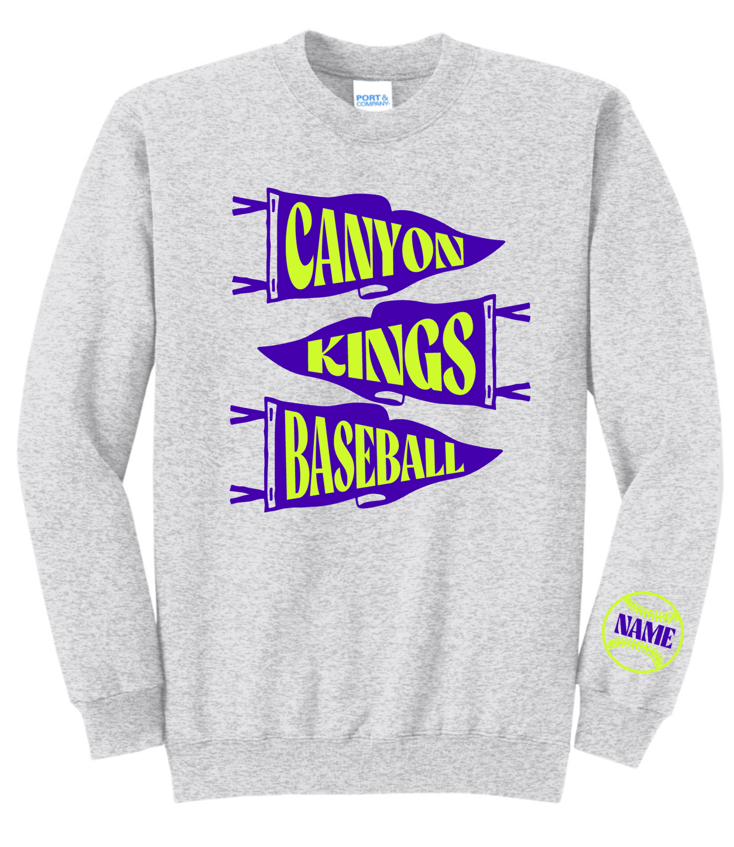Canyon Kings Pennant - Custom sleeve