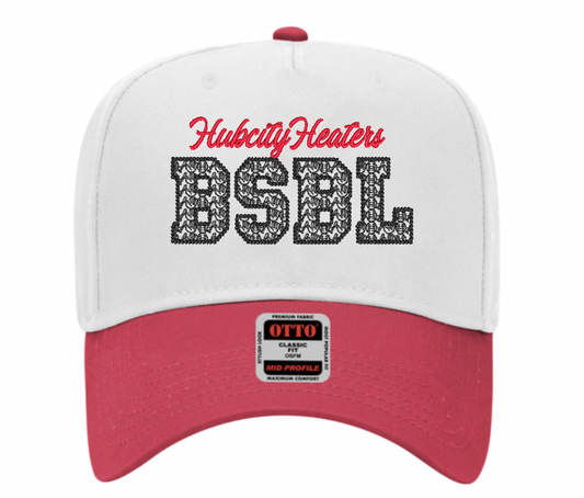 Hubcity Heaters BSBL - Bat & Glove Embroidered Hat