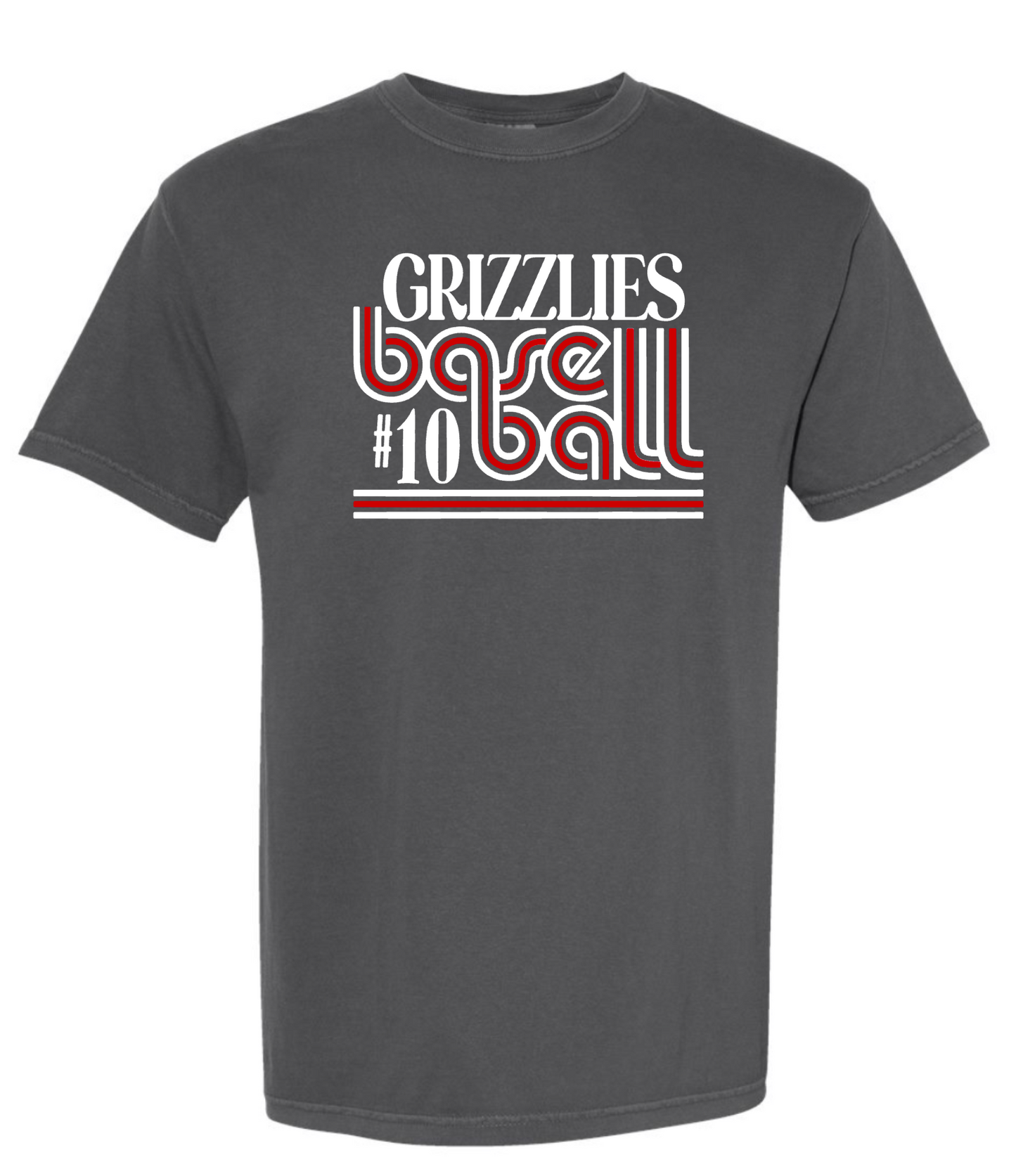 Retro Grizzlies - Custom number