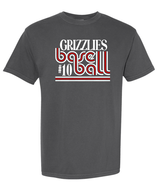 Retro Grizzlies - Custom number