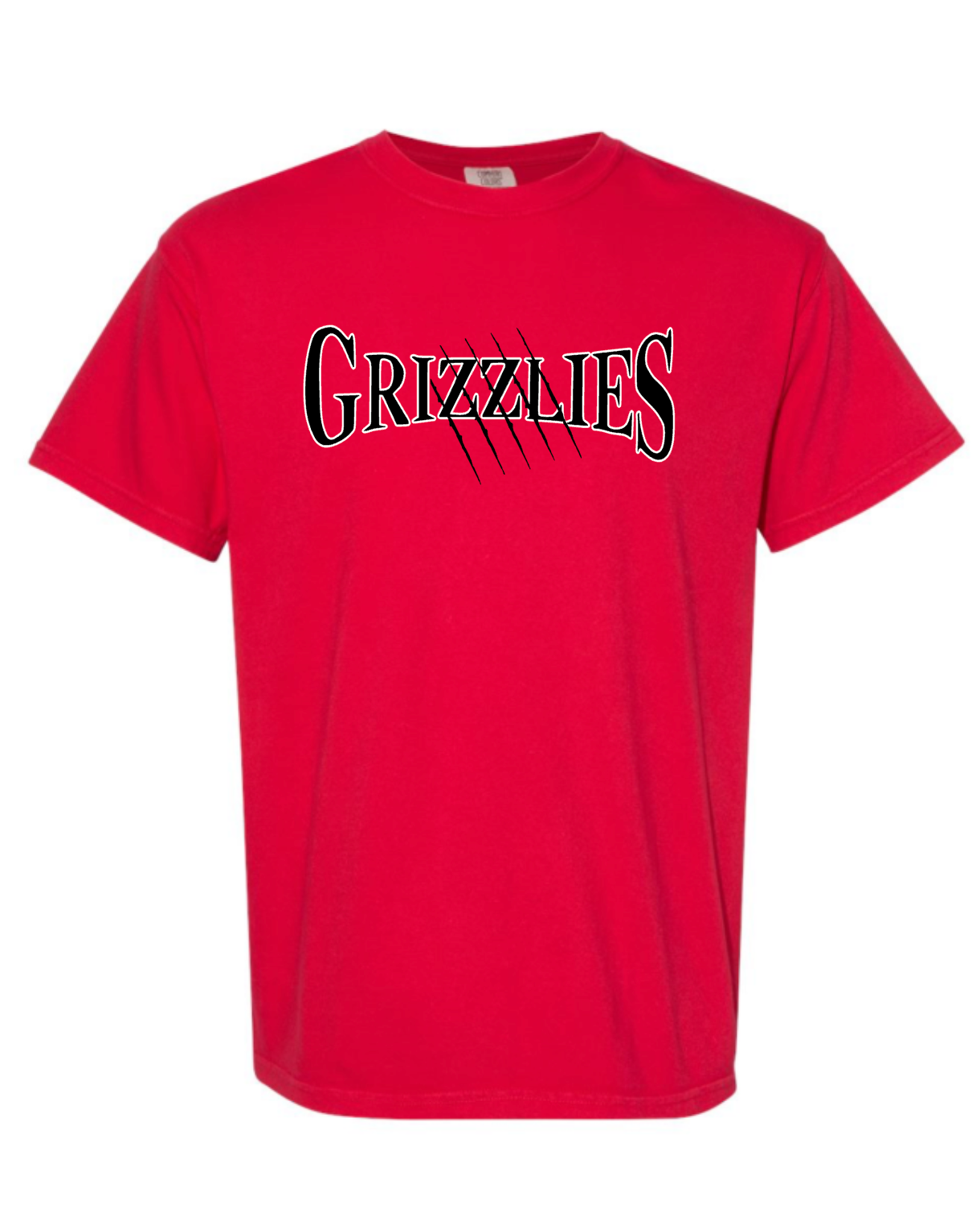 Grizzlies logo - Back side custom number