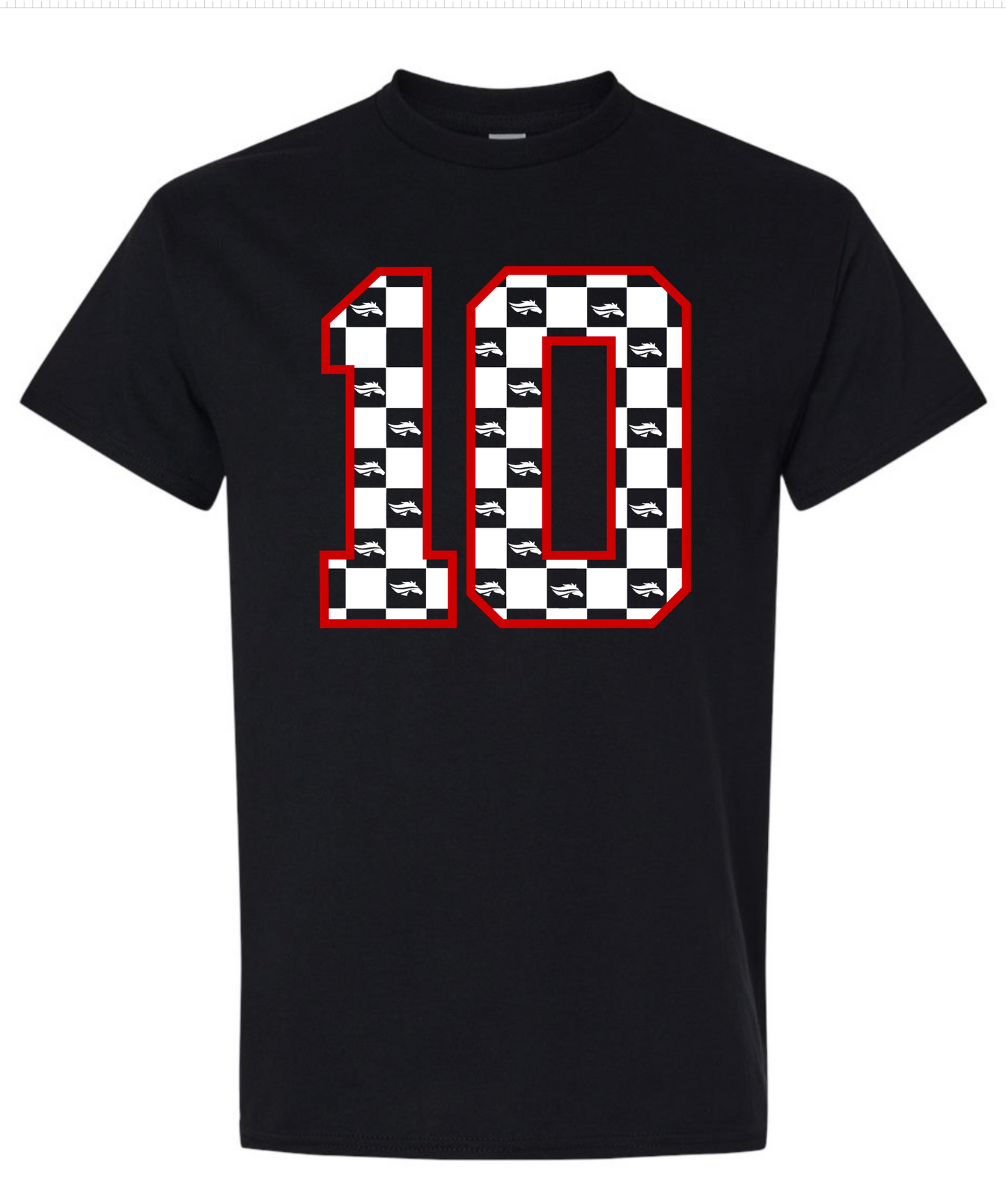 Stampede - Oversized custom number