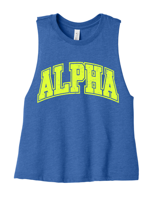 ALPHA - Distressed athletic