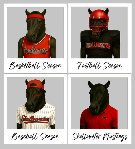 Mustangs Polaroid Portrait