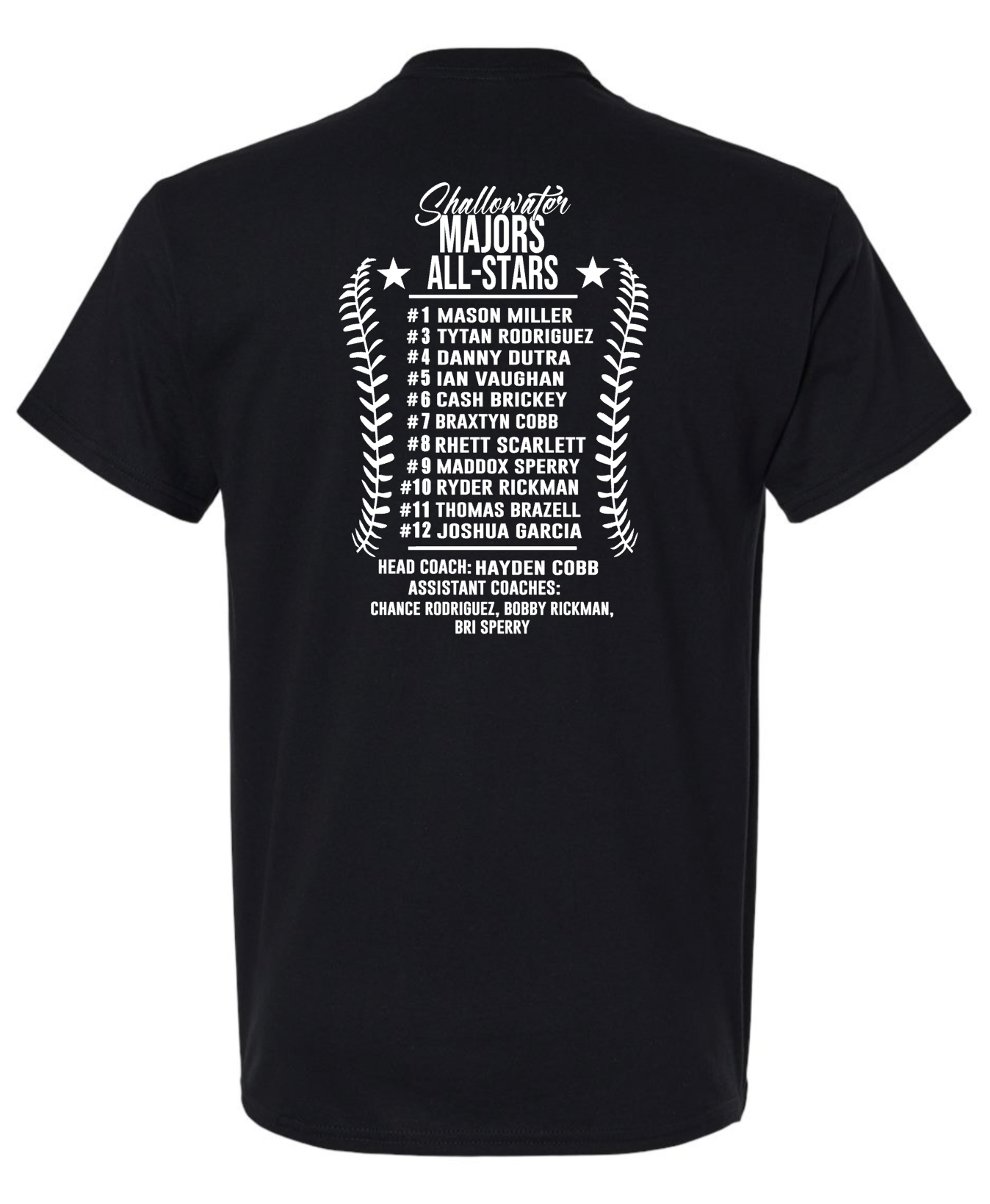 MAJORS - ALL STARS (roster on back)