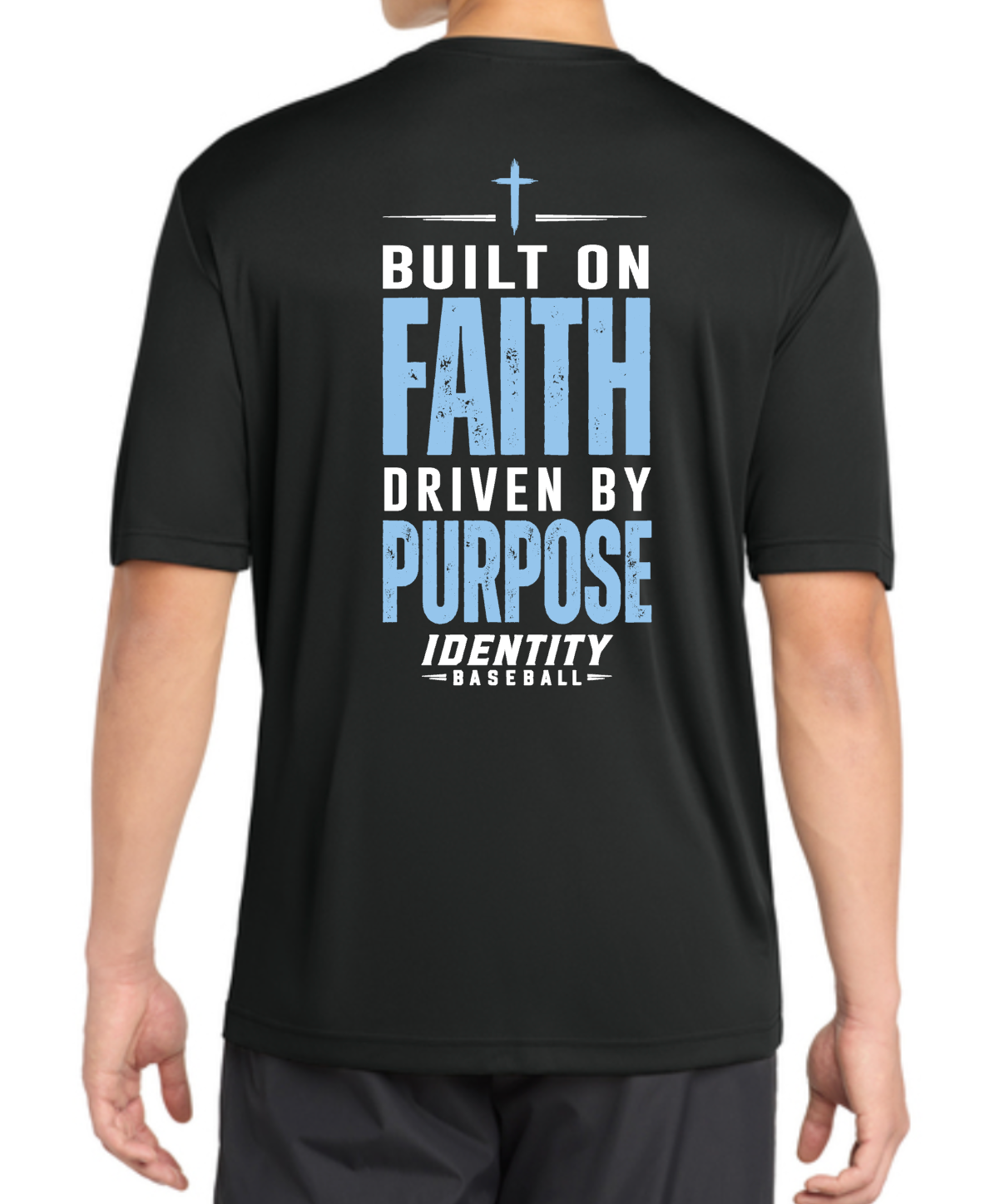 Identity Baseball - Built on Faith BACKSIDE