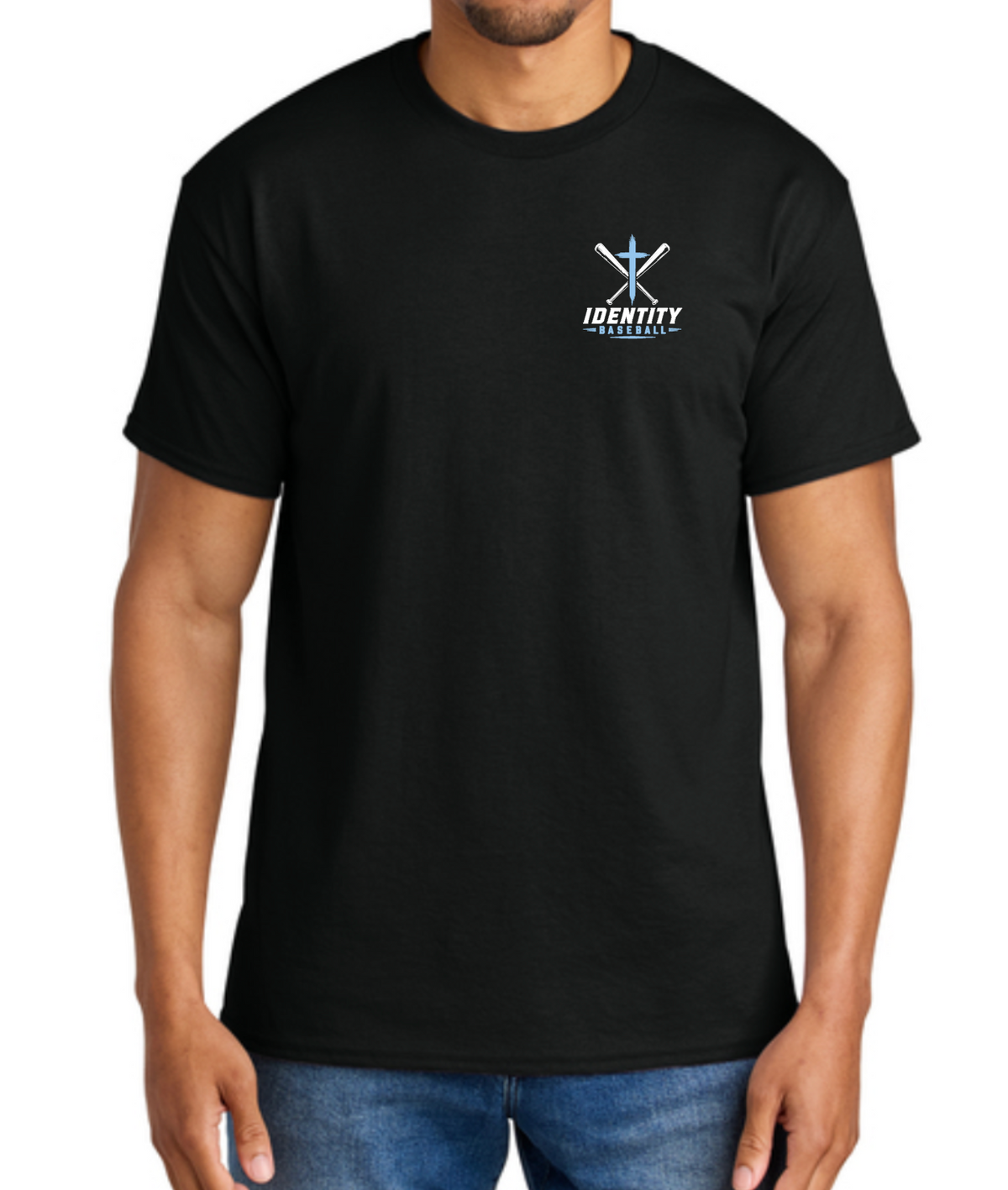 Identity Baseball - Built on Faith BACKSIDE