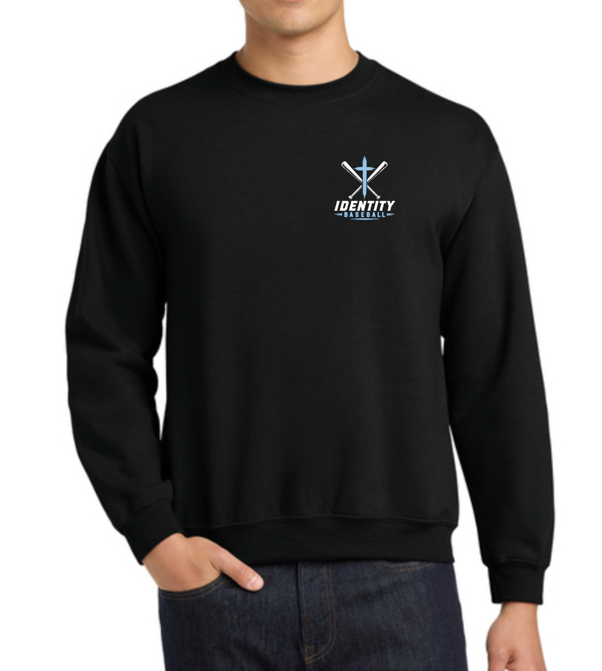 Identity Baseball - Built on Faith BACKSIDE