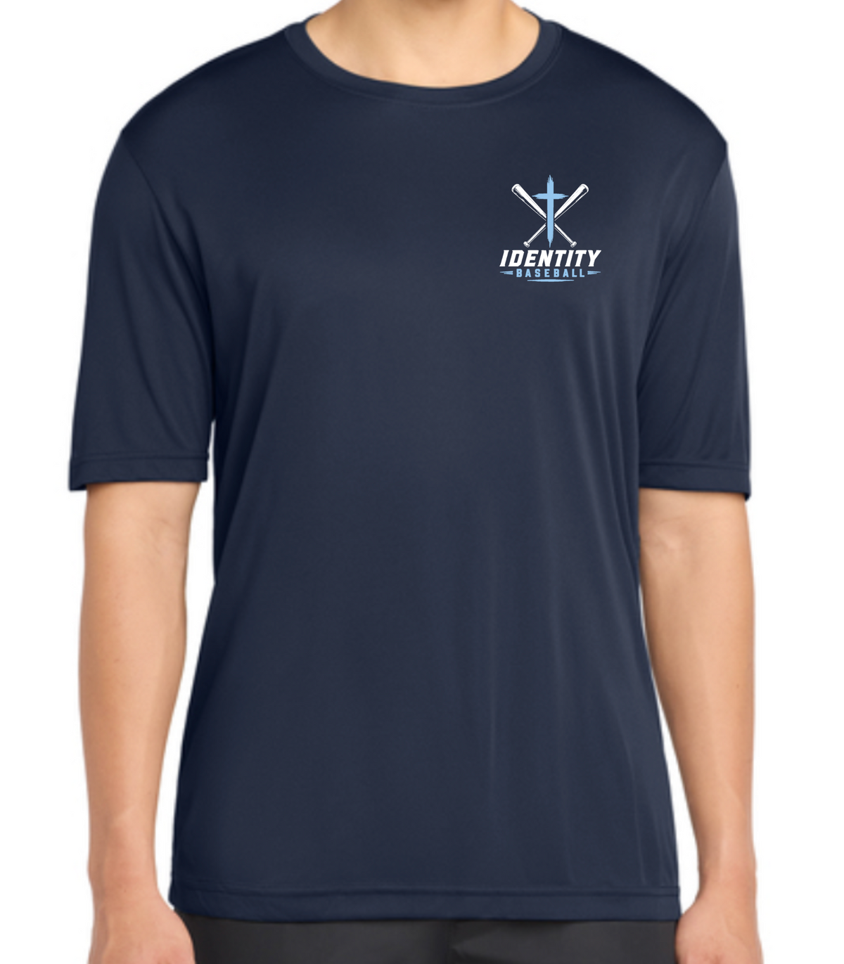 Identity Baseball - Built on Faith BACKSIDE