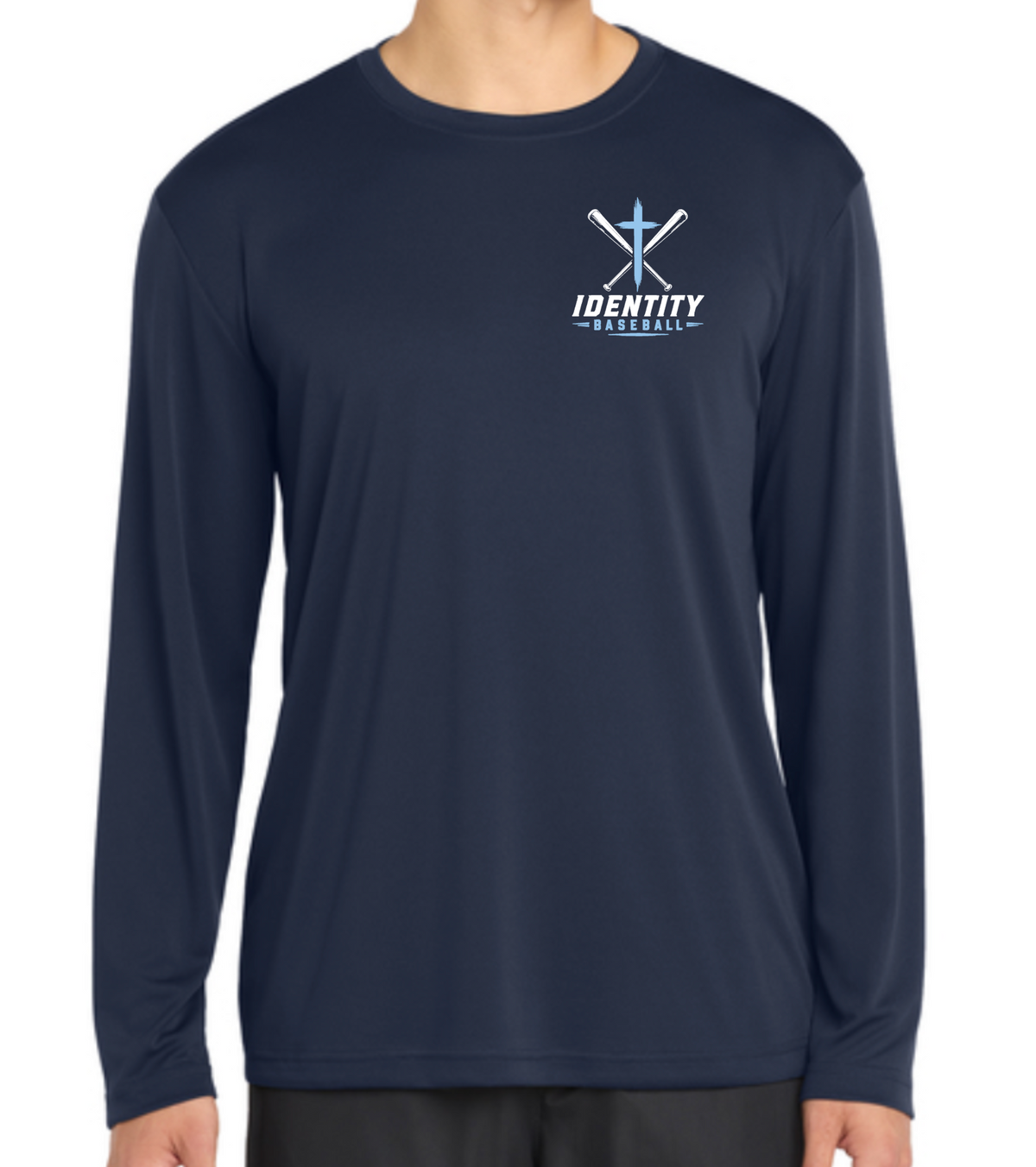 Identity Baseball - Built on Faith BACKSIDE