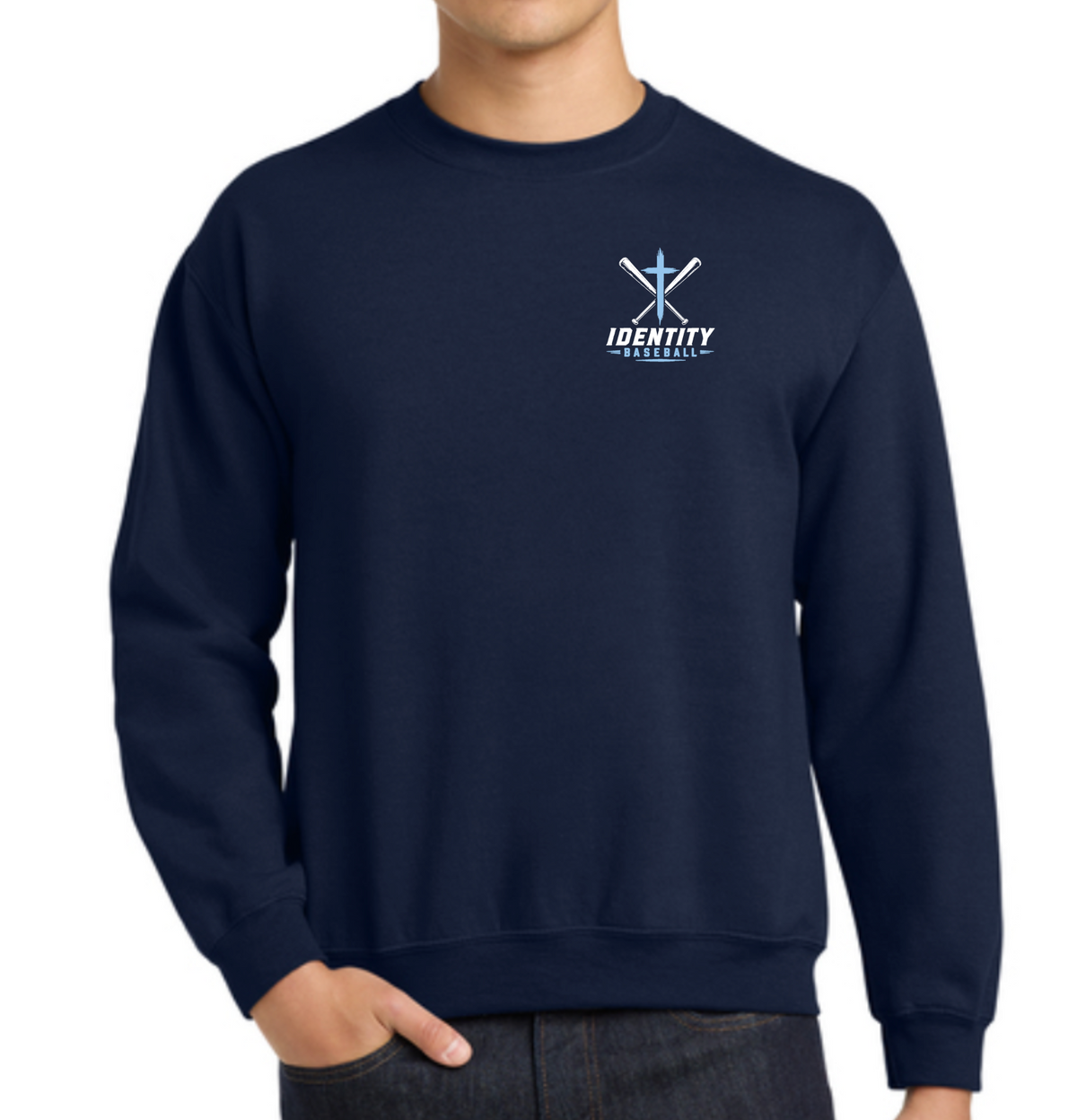 Identity Baseball - Built on Faith BACKSIDE