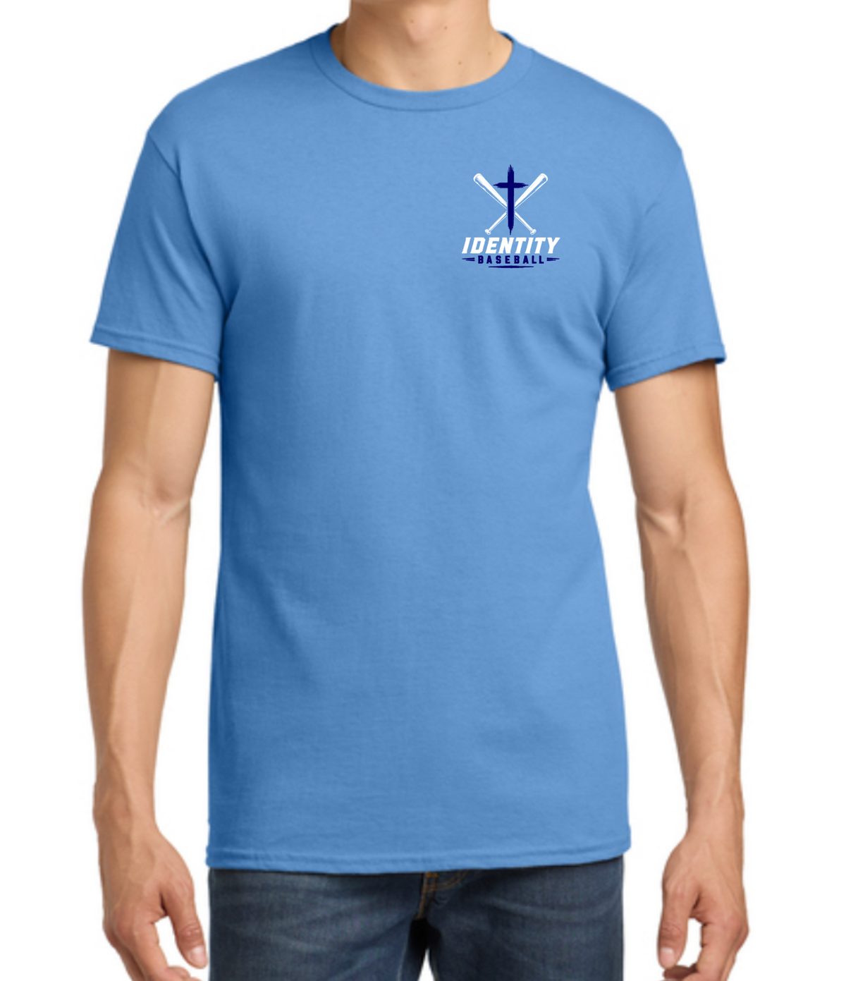 Identity Baseball - Built on Faith BACKSIDE