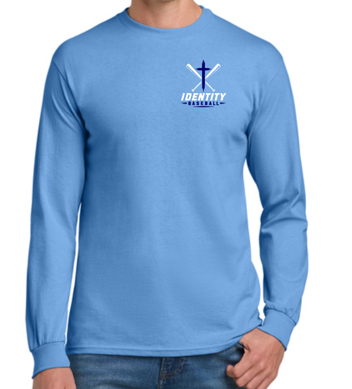 Identity Baseball - Built on Faith BACKSIDE
