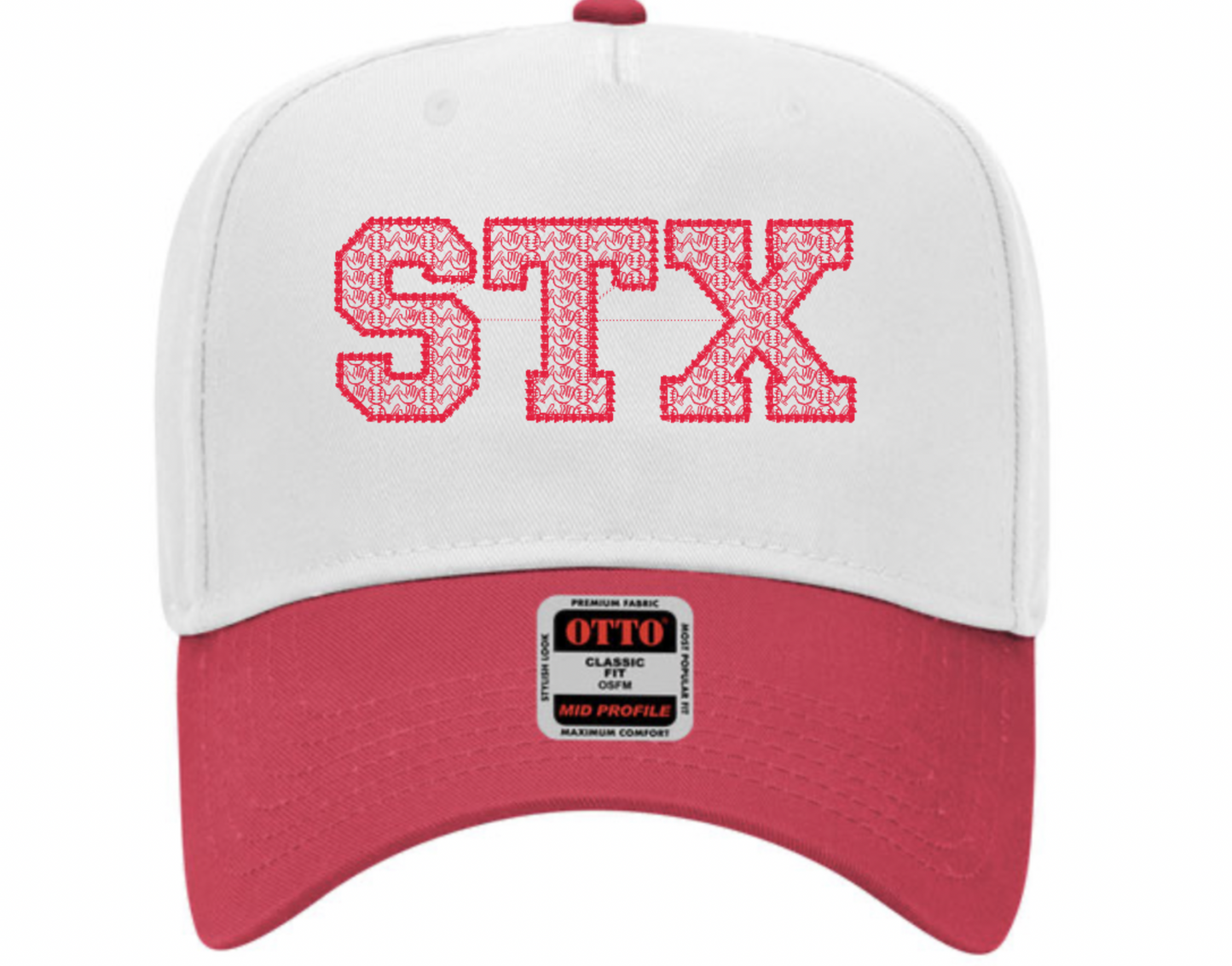 STX - Bat & Glove Embroidered Hat