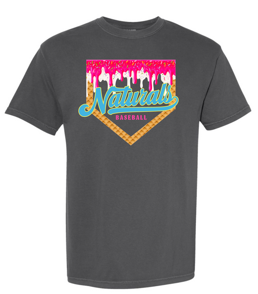 NATURALS Baseball drip - FRONT ONLY